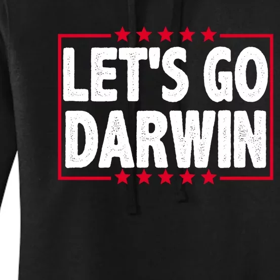 Let's Go Darwin Logo Women's Pullover Hoodie