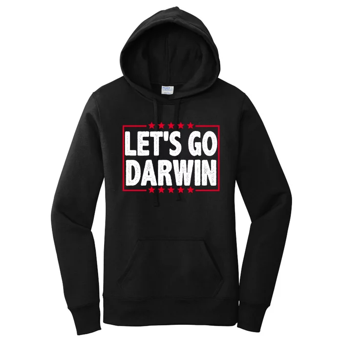 Let's Go Darwin Logo Women's Pullover Hoodie