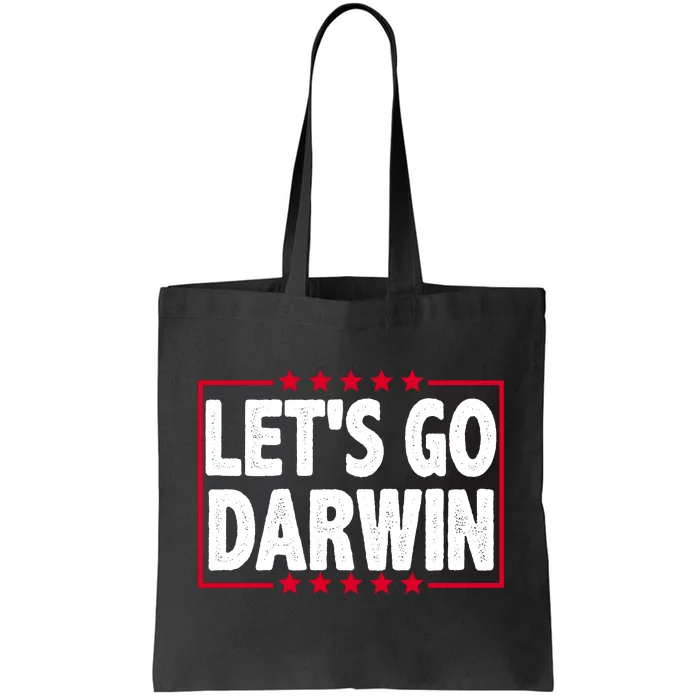 Let's Go Darwin Logo Tote Bag