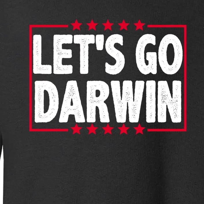 Let's Go Darwin Logo Toddler Sweatshirt