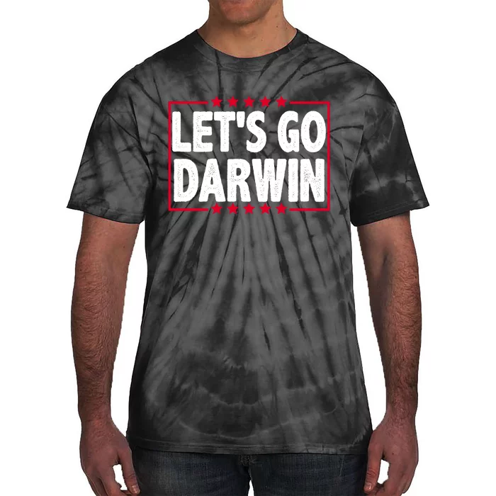 Let's Go Darwin Logo Tie-Dye T-Shirt