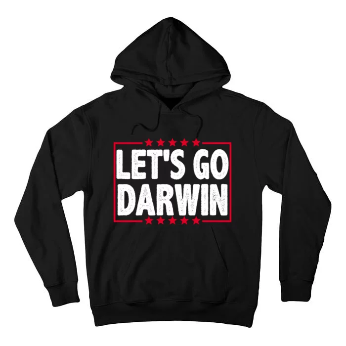 Let's Go Darwin Logo Tall Hoodie