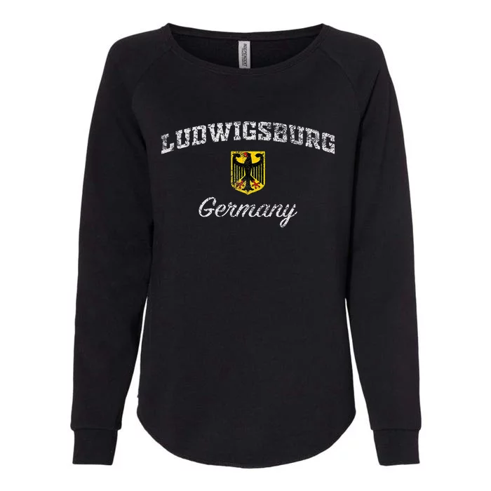 Ludwigsburg Germany Deutschland Womens California Wash Sweatshirt