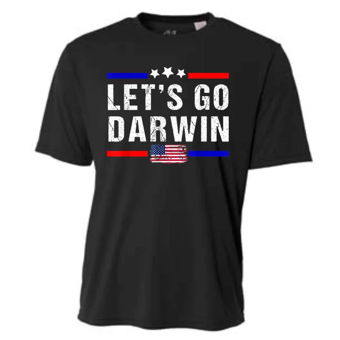 Let's Go Darwin Lets Go Darwin Meme Cooling Performance Crew T-Shirt