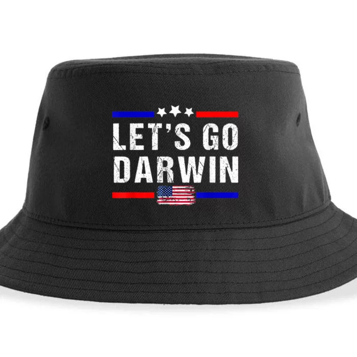 Let's Go Darwin Lets Go Darwin Meme Sustainable Bucket Hat