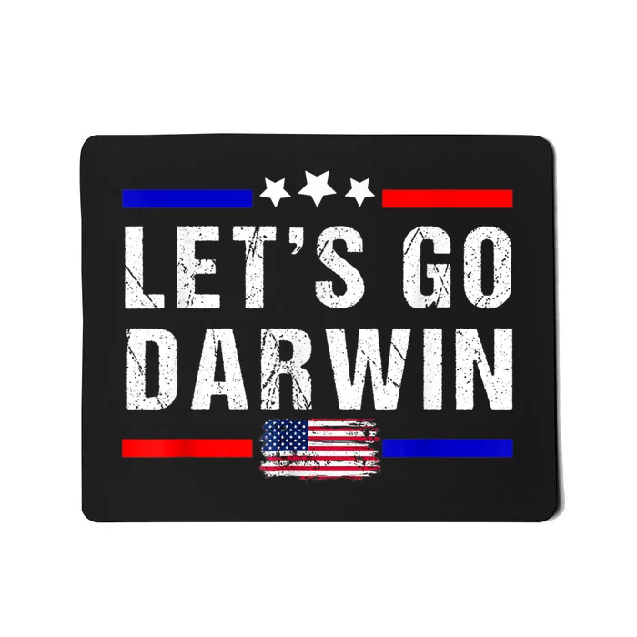 Let's Go Darwin Lets Go Darwin Meme Mousepad