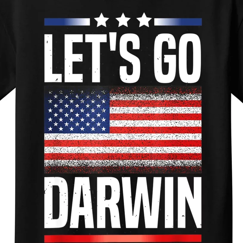 Let's Go Darwin Kids T-Shirt