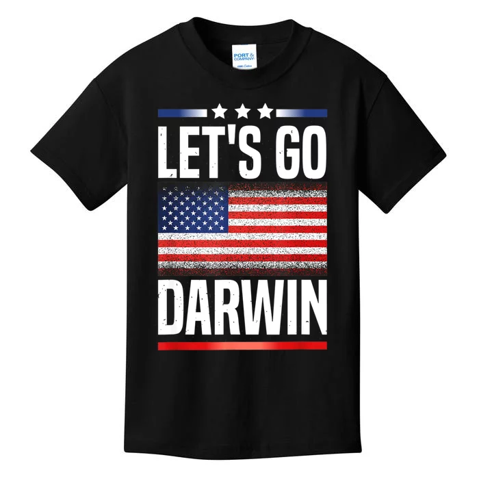 Let's Go Darwin Kids T-Shirt