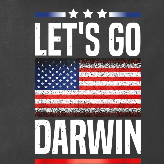 Let's Go Darwin Zip Tote Bag