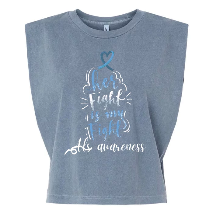 Lou Gehrigs Disease ALS Awareness Month Celebration, Perfect For MND Patients Garment-Dyed Women's Muscle Tee