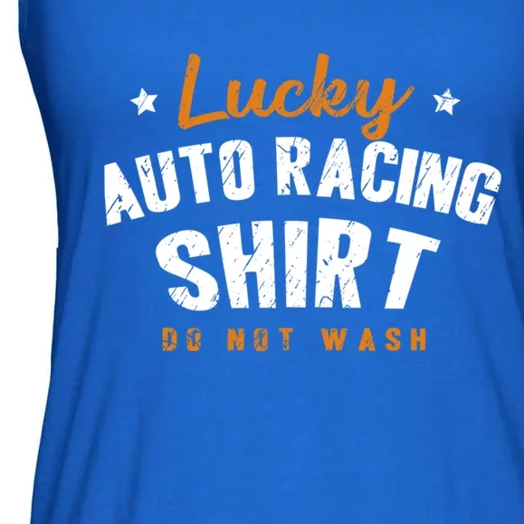 Lucky Gift Do Not Wash Car Racing Hobby Auto Racing Cool Gift Ladies Essential Flowy Tank