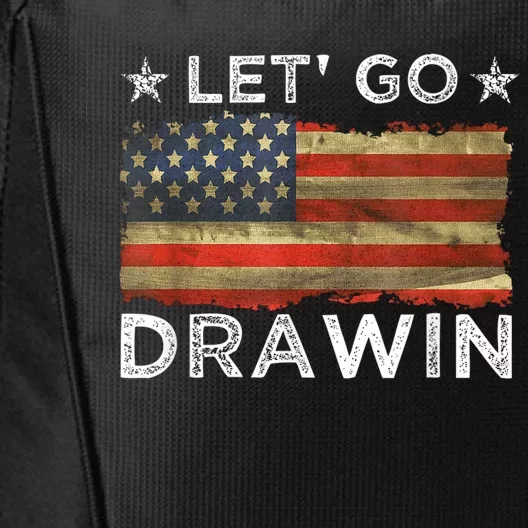 Lets Go Darwin Usa Flag City Backpack