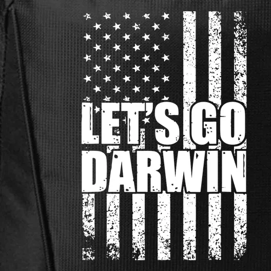 Lets Go Darwin American Flag City Backpack