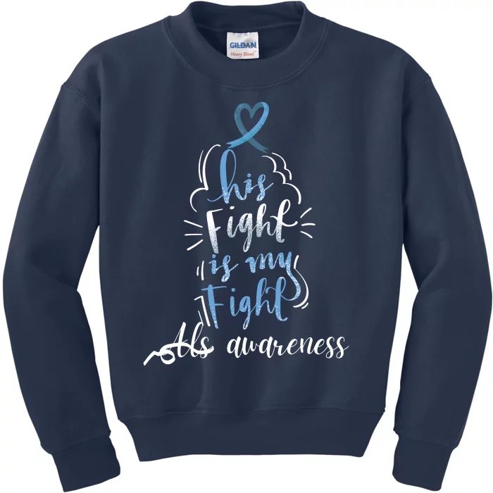 Lou Gehrig Disease ALS Awareness Month Celebration, Perfect For MND Patients Kids Sweatshirt