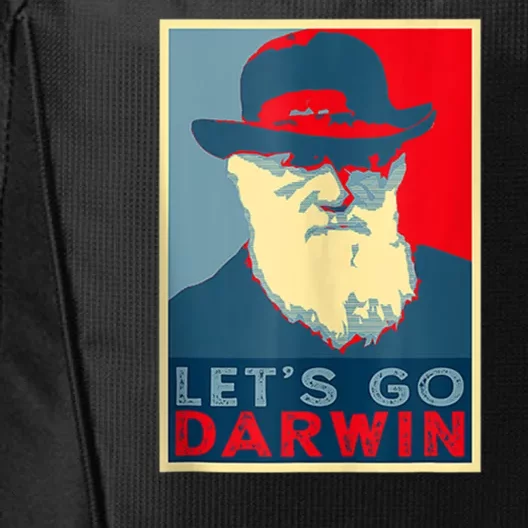 Lets Go Darwin Funny Sarcastic Hope Style City Backpack