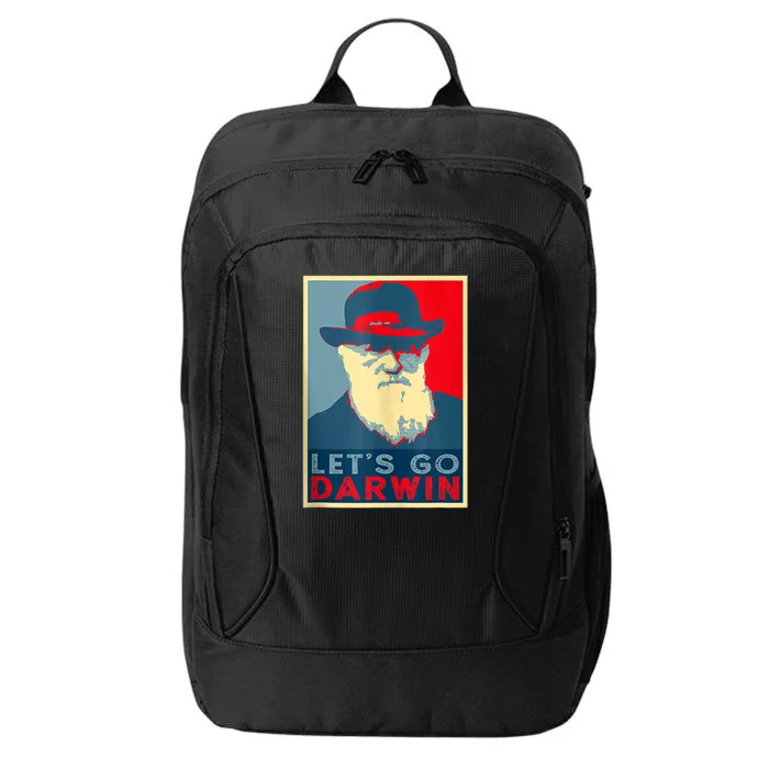 Lets Go Darwin Funny Sarcastic Hope Style City Backpack