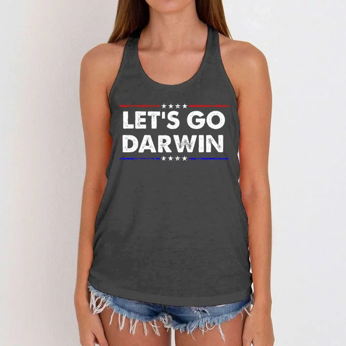 LetS Go Darwin Women's Knotted Racerback Tank