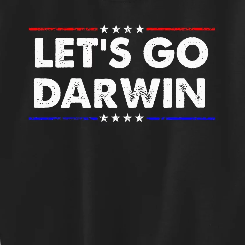 LetS Go Darwin Kids Sweatshirt