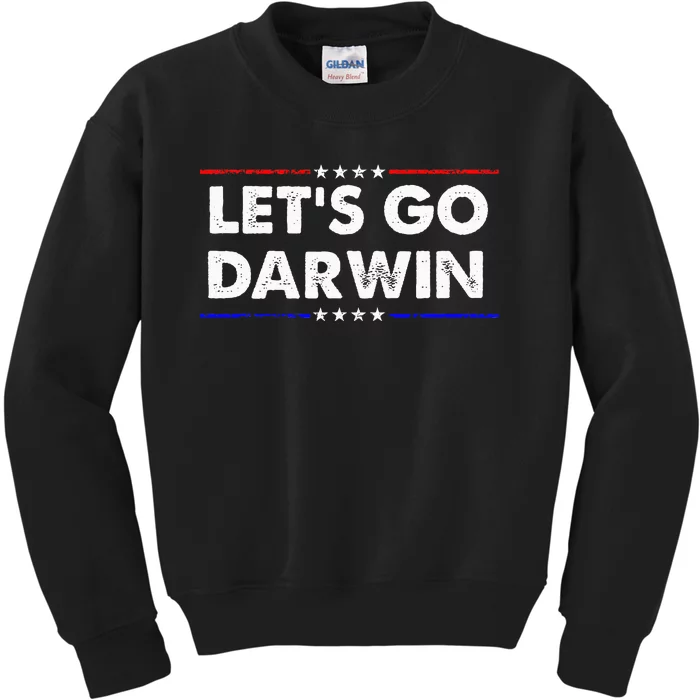 LetS Go Darwin Kids Sweatshirt