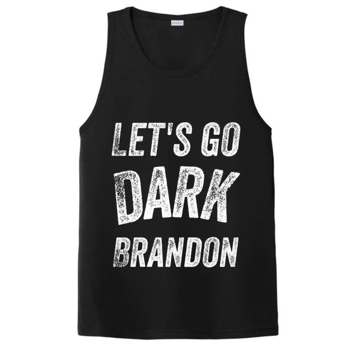 LetS Go Dark Brandon Gift Performance Tank