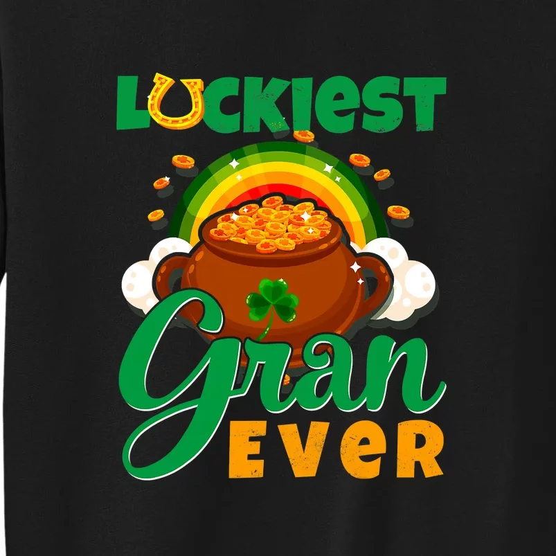 Luckiest Gran Ever Ireland Irish Proud St Patrick Day Sweatshirt