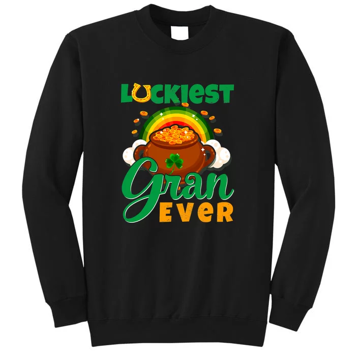 Luckiest Gran Ever Ireland Irish Proud St Patrick Day Sweatshirt