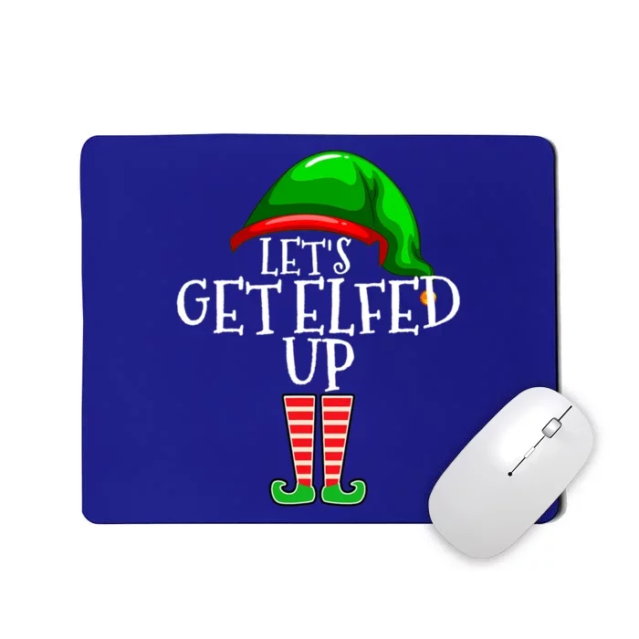 Let's Get Ed Up Matching Family Group Christmas Funny Cool Gift Mousepad