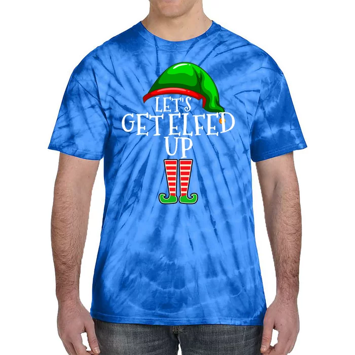 Let's Get Ed Up Matching Family Group Christmas Funny Cool Gift Tie-Dye T-Shirt