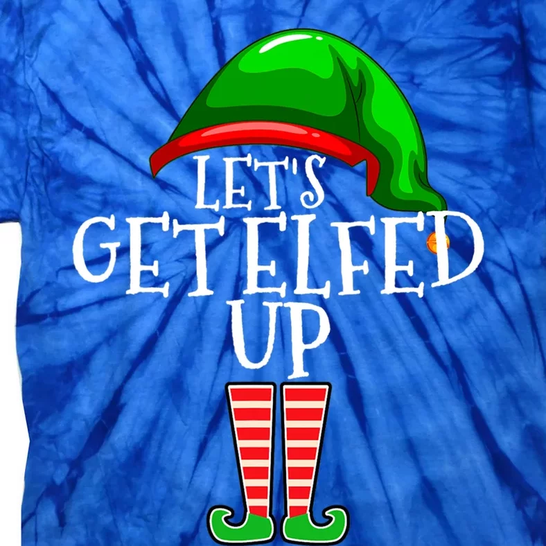 Let's Get Ed Up Matching Family Group Christmas Funny Cool Gift Tie-Dye T-Shirt