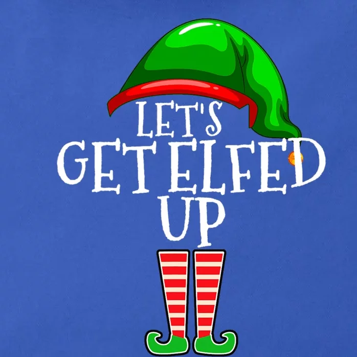 Let's Get Ed Up Matching Family Group Christmas Funny Cool Gift Zip Tote Bag