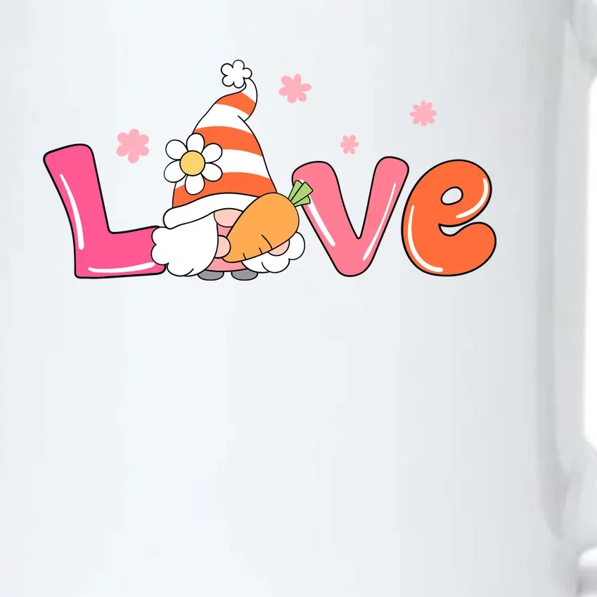 Love Gnome Easter Spring Cute Black Color Changing Mug