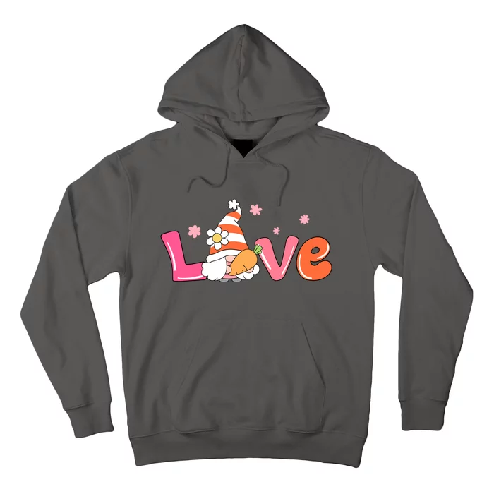 Love Gnome Easter Spring Cute Hoodie