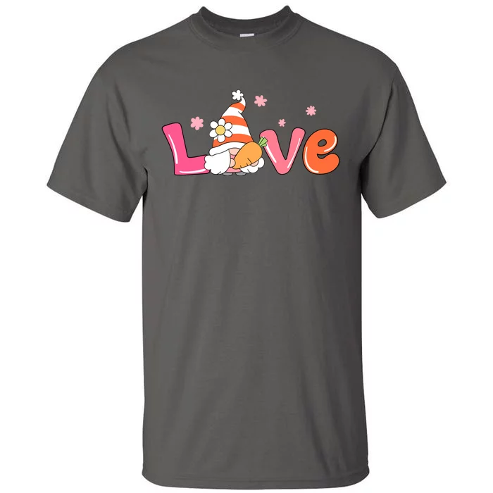 Love Gnome Easter Spring Cute Tall T-Shirt