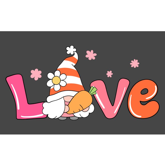 Love Gnome Easter Spring Cute Bumper Sticker