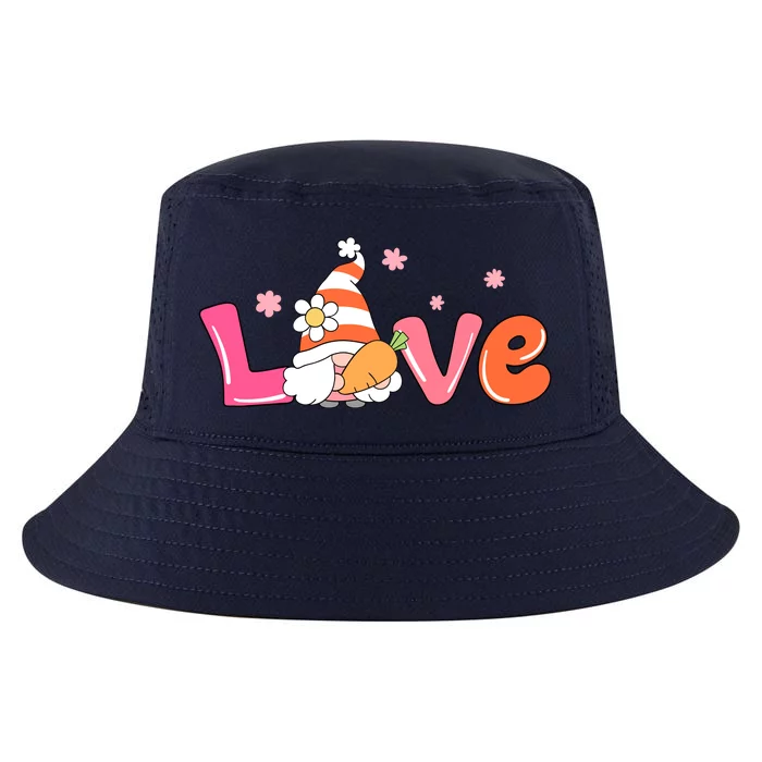 Love Gnome Easter Spring Cute Cool Comfort Performance Bucket Hat