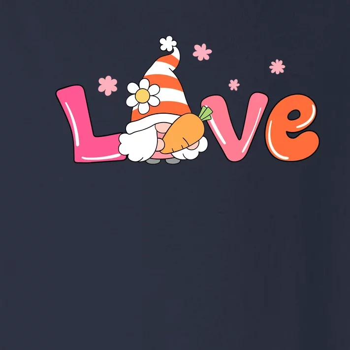 Love Gnome Easter Spring Cute Toddler Long Sleeve Shirt