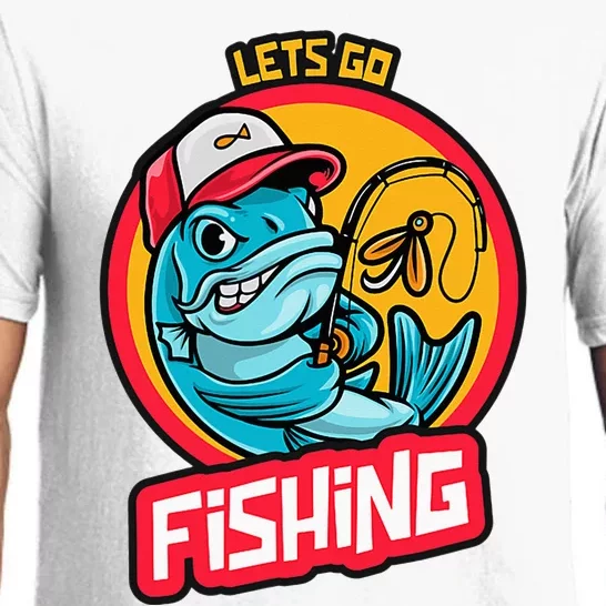 Lets Go Fishing Pajama Set