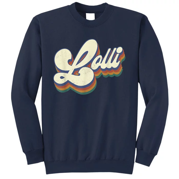 Lolli Gifts For Grandma Retro Vintage Mother's Day Lolli Sweatshirt