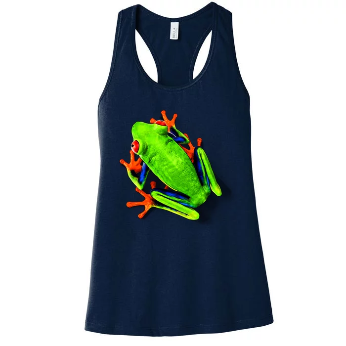 Little Green Frog Women's Racerback Tank