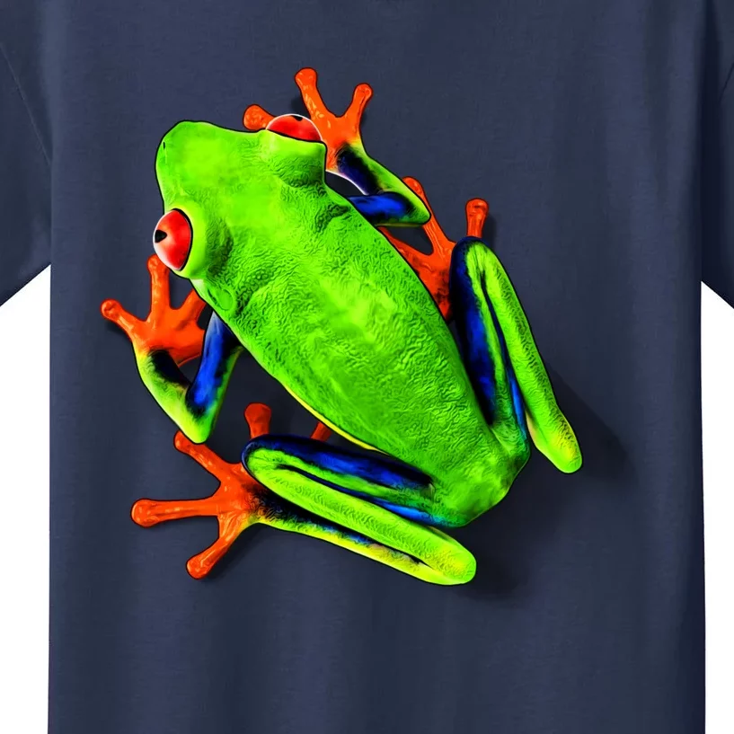 Little Green Frog Kids T-Shirt