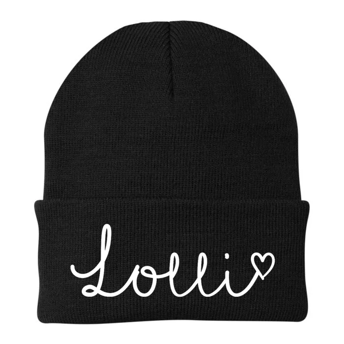 Lolli Gifts For Women Grandma Heart MotherS Day Lolli Knit Cap Winter Beanie