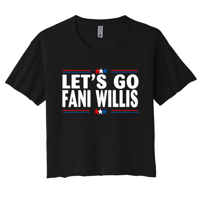 Lets Go Fani WIllis Women's Crop Top Tee