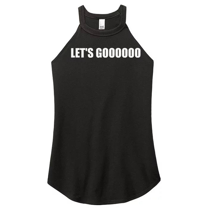 LetS Go Funny Gamer Team Sports Esports Online Battle Women’s Perfect Tri Rocker Tank