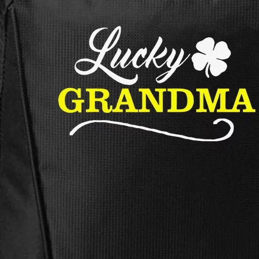 LUCKY GRANDMA Fun Family Saint Patrick's Day Holiday City Backpack