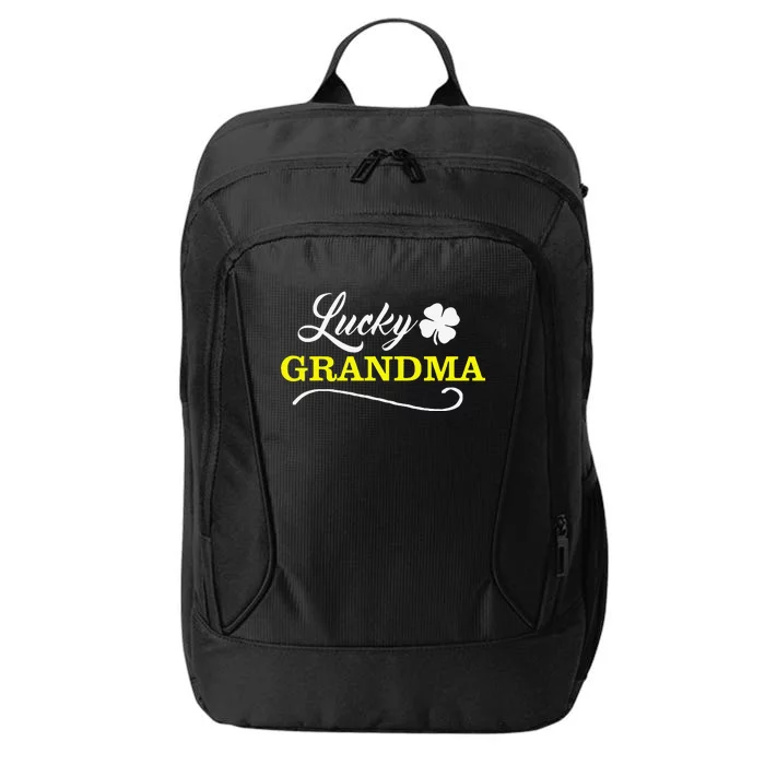 LUCKY GRANDMA Fun Family Saint Patrick's Day Holiday City Backpack