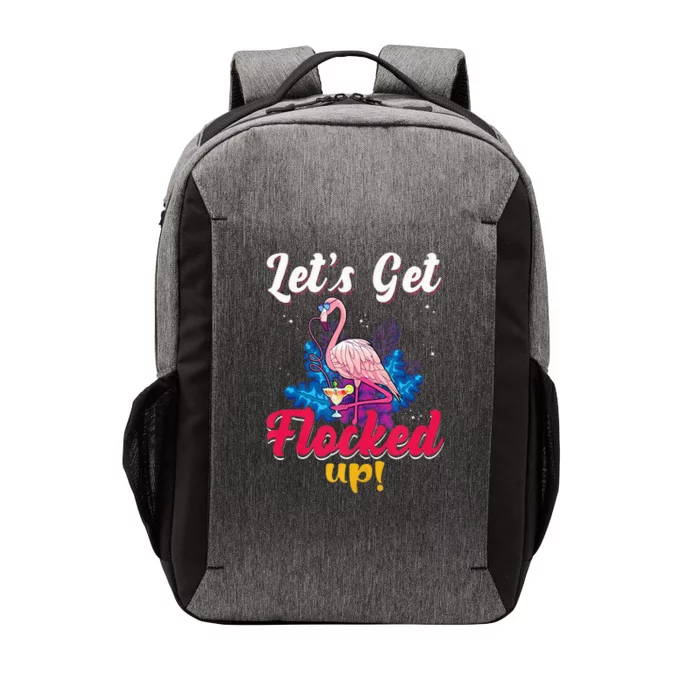 Lets Get Flocked Up Vector Backpack