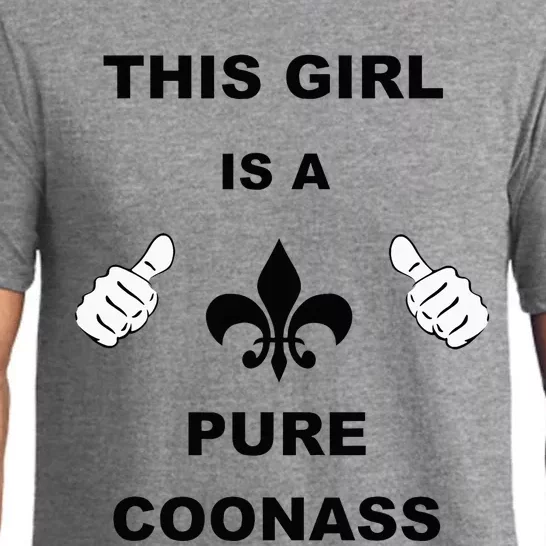 Louisiana Girl Funny Coonass Cajun Pride Pajama Set