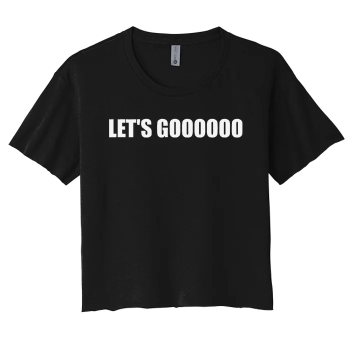 LetS Go Funny Gamer Team Sports E Sports Online Battle Women's Crop Top Tee