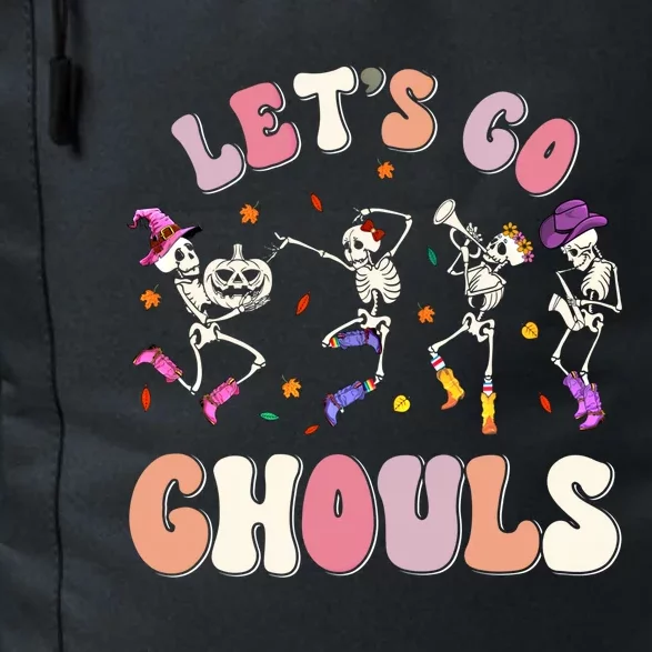 Let's Go Ghouls Spooky Season Halloween Trick Or Treat Retro Cute Gift Daily Commute Backpack