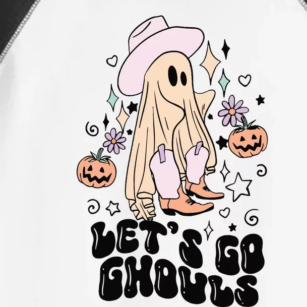 Lets Go Ghouls Funny Halloween Fall Toddler Fine Jersey T-Shirt